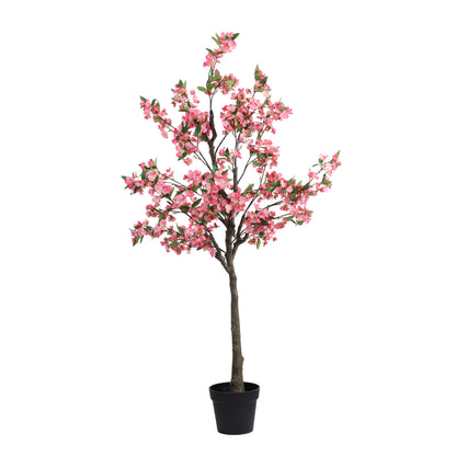 Cherry Blossom Plant – With Pot (5 Feet, Pink)
