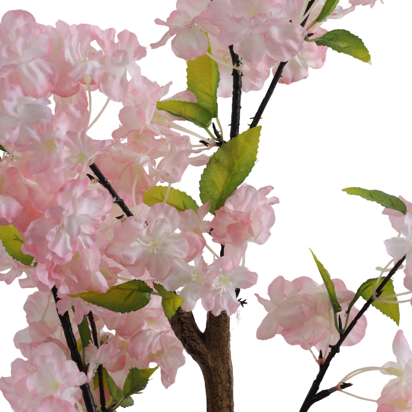 Artificial Light Pink Cherry Blossom Tree for Home Décor – Realistic Indoor Plant (With Pot, 130 cm)