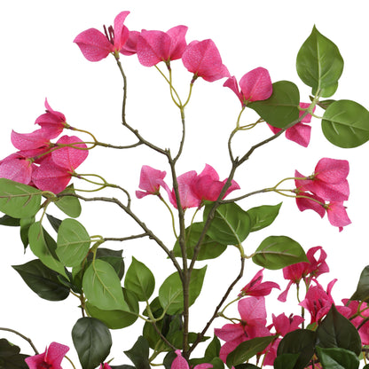 Artificial Bougainvillea Plant for Home Décor – Realistic Indoor Plant (With Pot, 3 Feet)