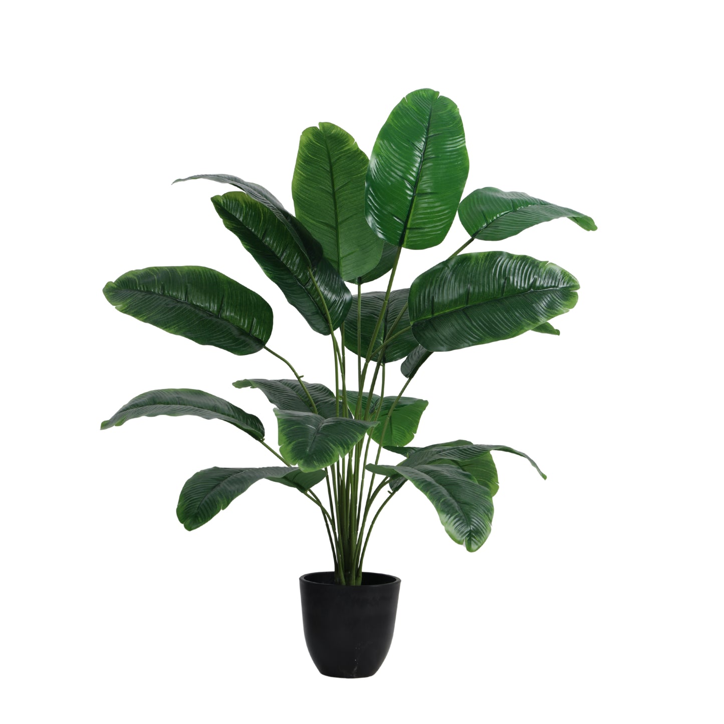 Artificial Banana Plant – Without Pot (2 Feet, 18 Leaves)