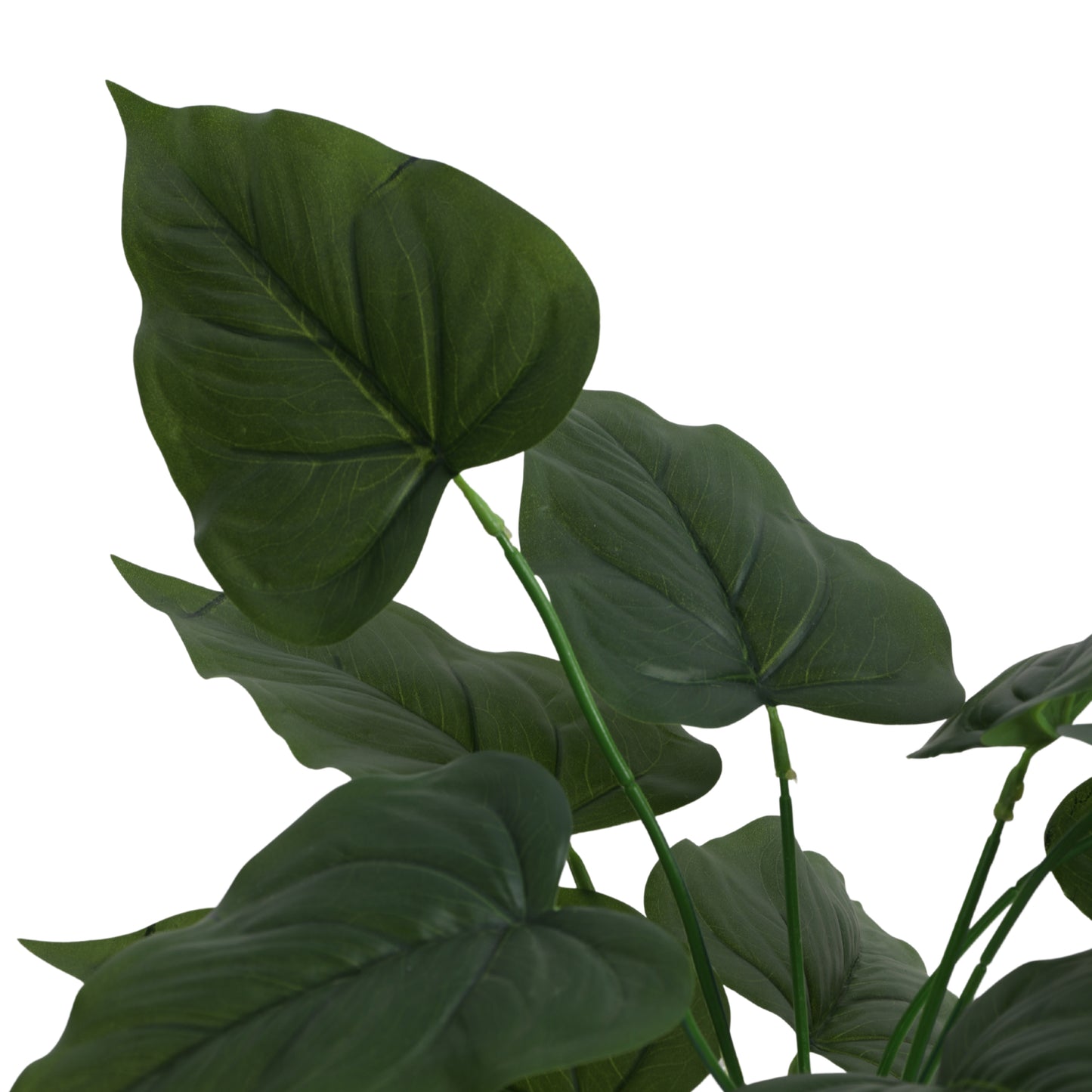 Artificial Potted Green Plant for Home Décor – Realistic Indoor Plant (With Pot, 1.5 Feet, 12 Leaves)