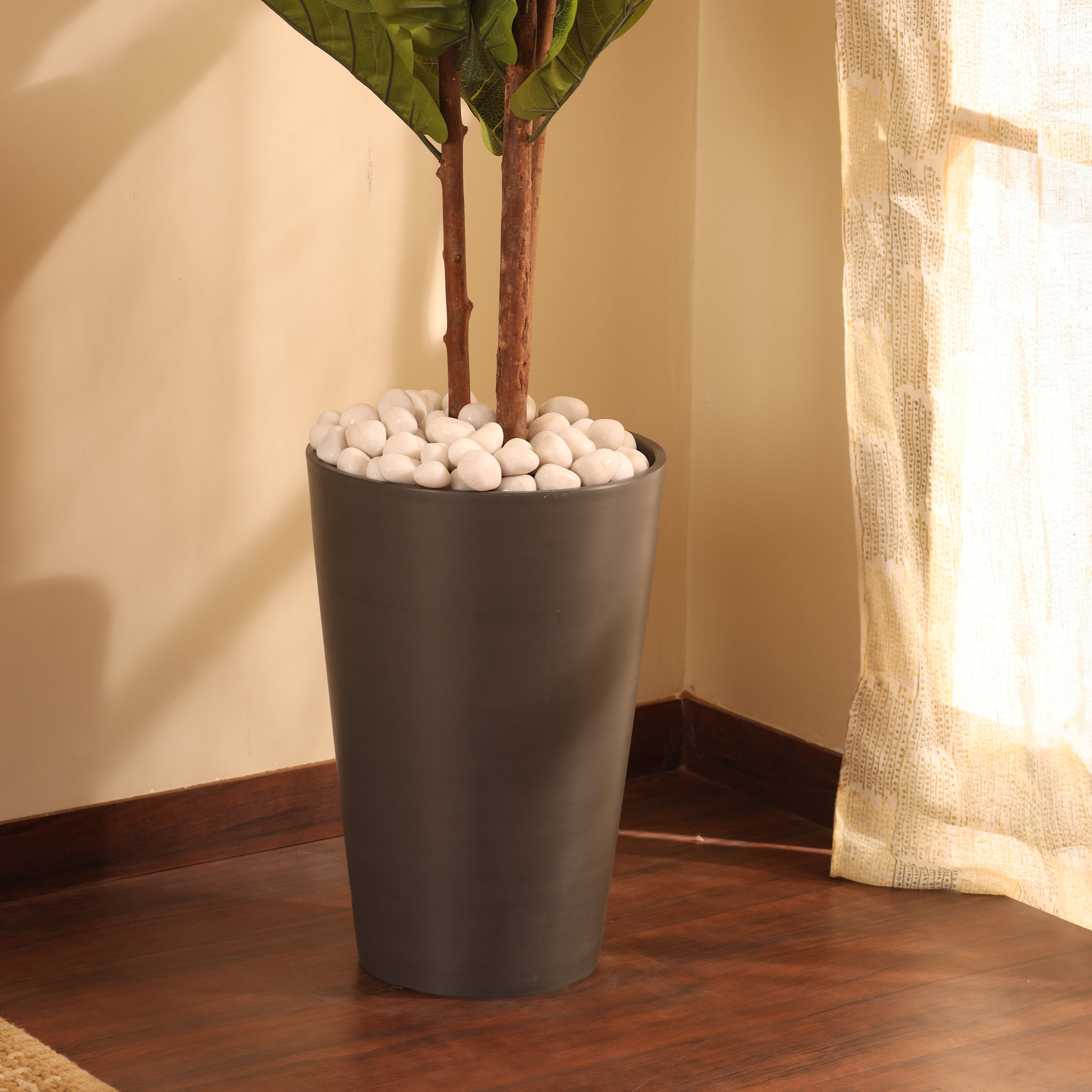 Terra Planter (Large, 1.5 Feet, Slate Grey)