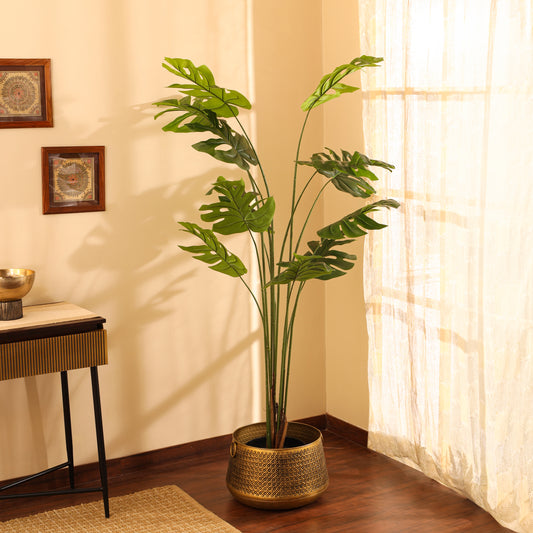 Artificial Monstera Plant – With Pot (6 Feet)