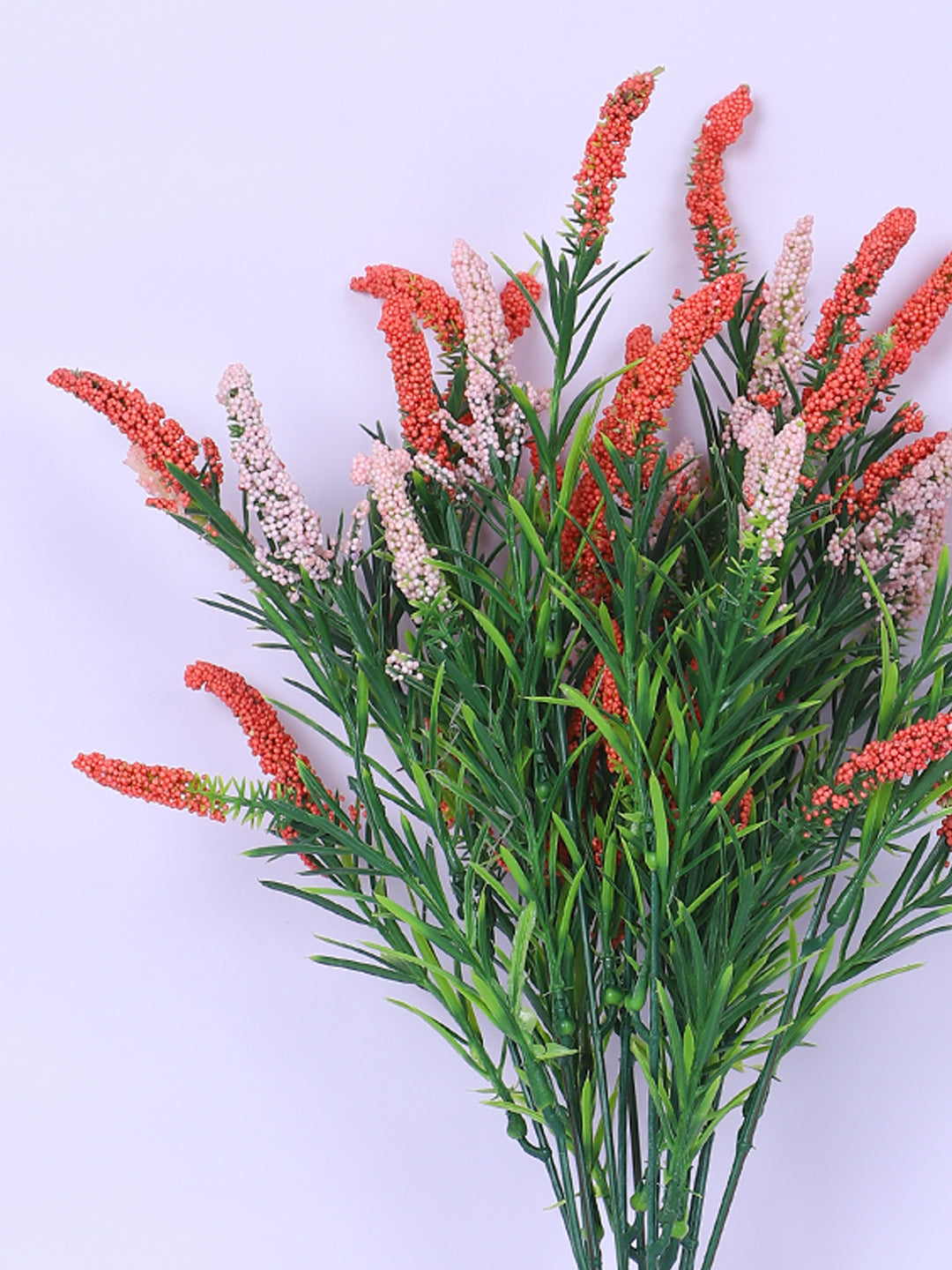 1 Foot Luxe Artificial Pink Hogla Flower Bouquets without Vase- Pack of 3- Faux Artificial Flowers for Home and Interior Decor