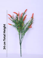 1 Foot Luxe Artificial Pink Hogla Flower Bouquets without Vase- Pack of 3- Faux Artificial Flowers for Home and Interior Decor