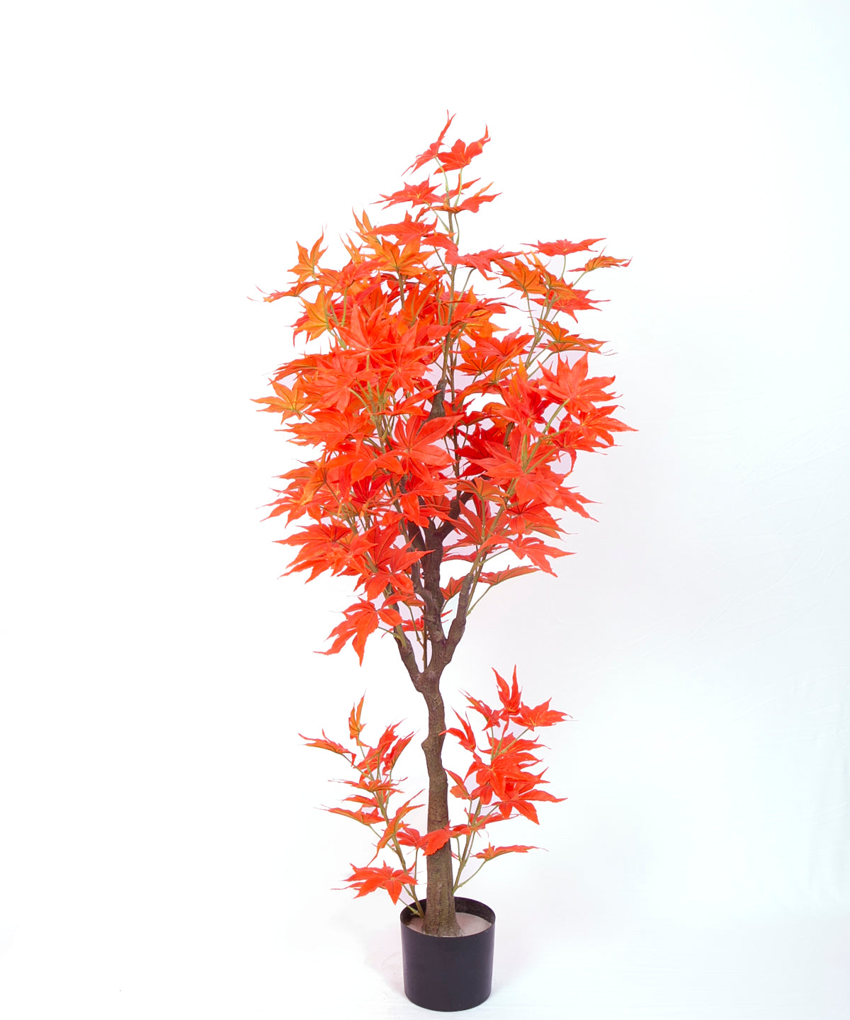 Premium 4 Feet Artificial Maple Plant with Pot- Premium Artificial Plant for Home and Office Decor for indoor and outdoor use 