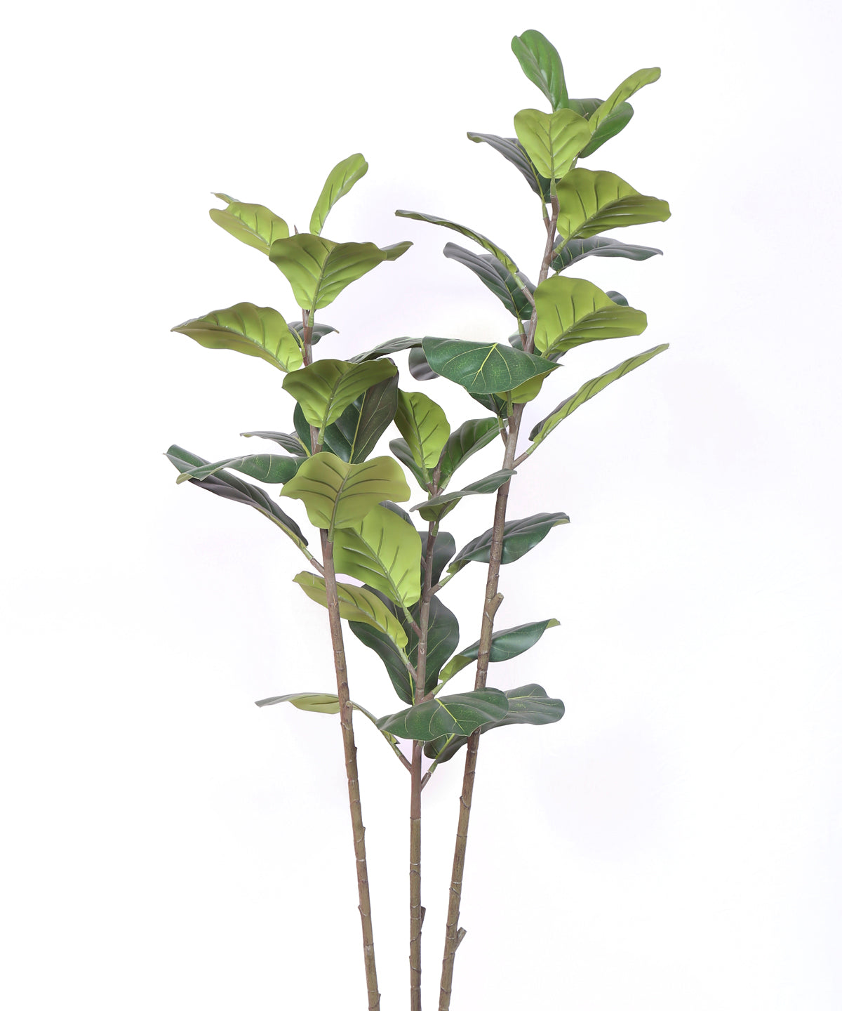 Premium 5 Feet Artificial Fiddle Leaf Fig Plant with Pot- Luxe Faux Plant for Home and Office Decor for indoor and outdoor use