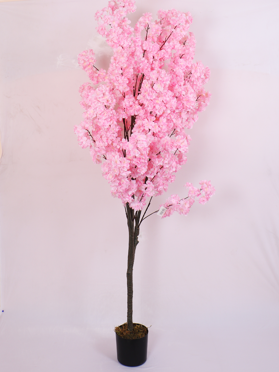 Tall 6 Feet Artificial Japanese Pink Cherry Blossom Flower Tree with Pot- Artificial Plant for Home Decor for indoor and outdoor use