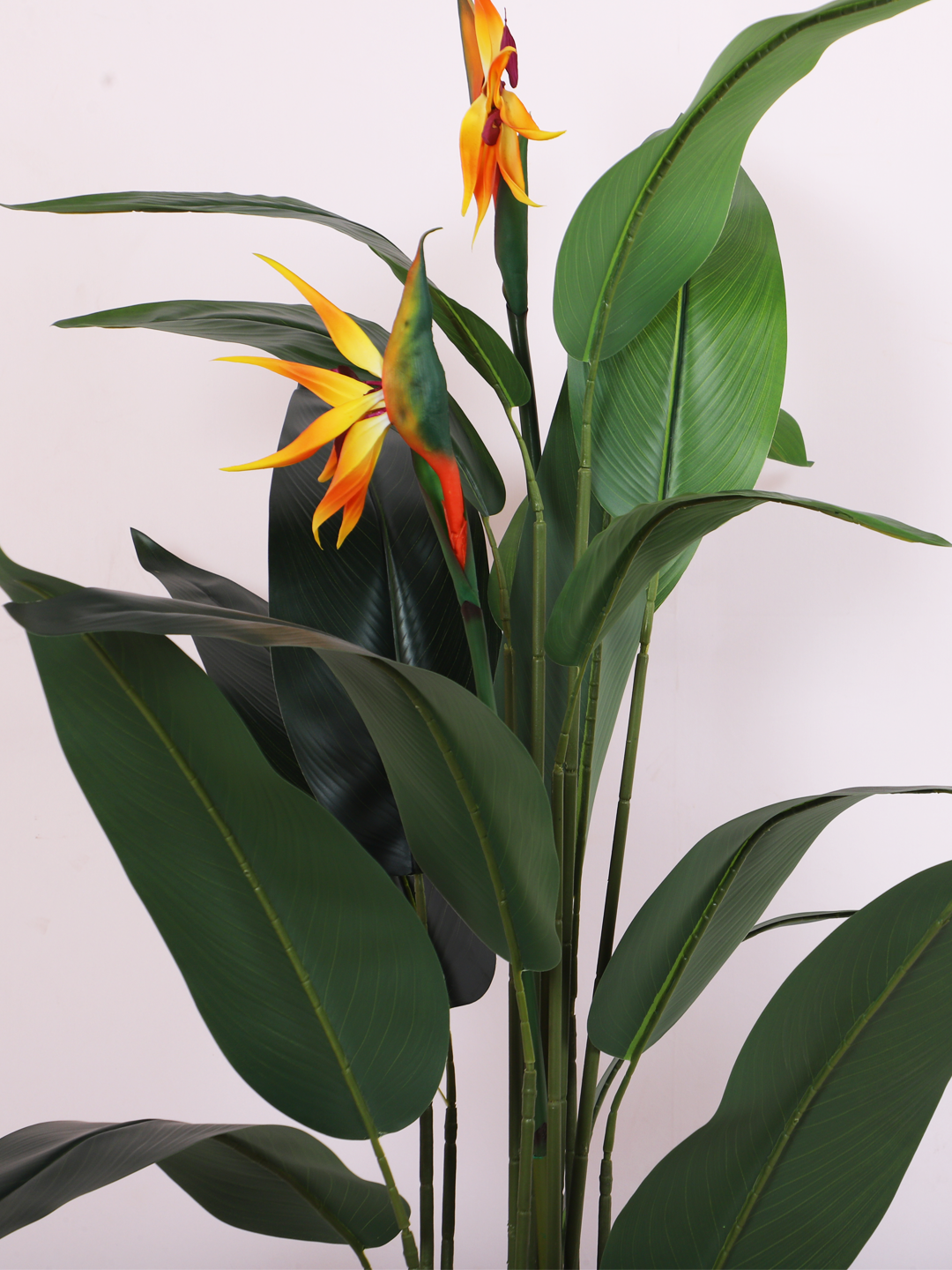 artificial bird of paradise plant with pot 5 feet for home and office decor 