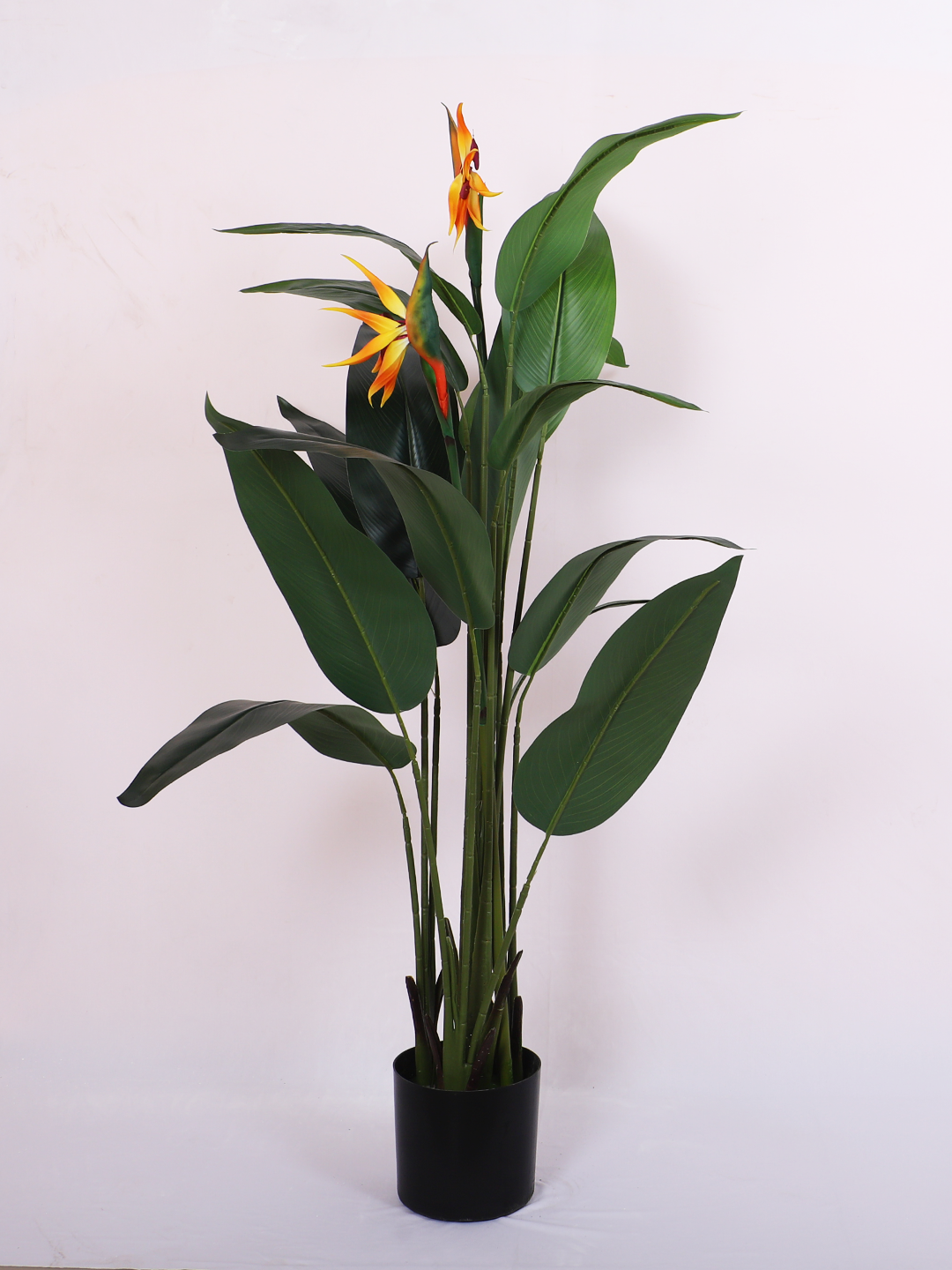 artificial bird of paradise plant with pot 5 feet for home and office decor 