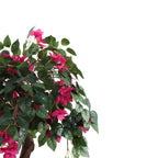 artificial bougainvillea flower plant with pot 5 feet for home and office decor 