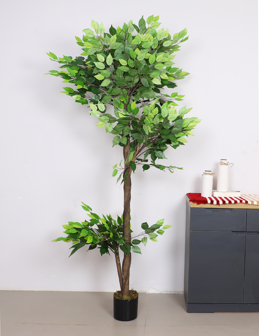 artificial ficus plant with pot 6 feet for home and office decor 