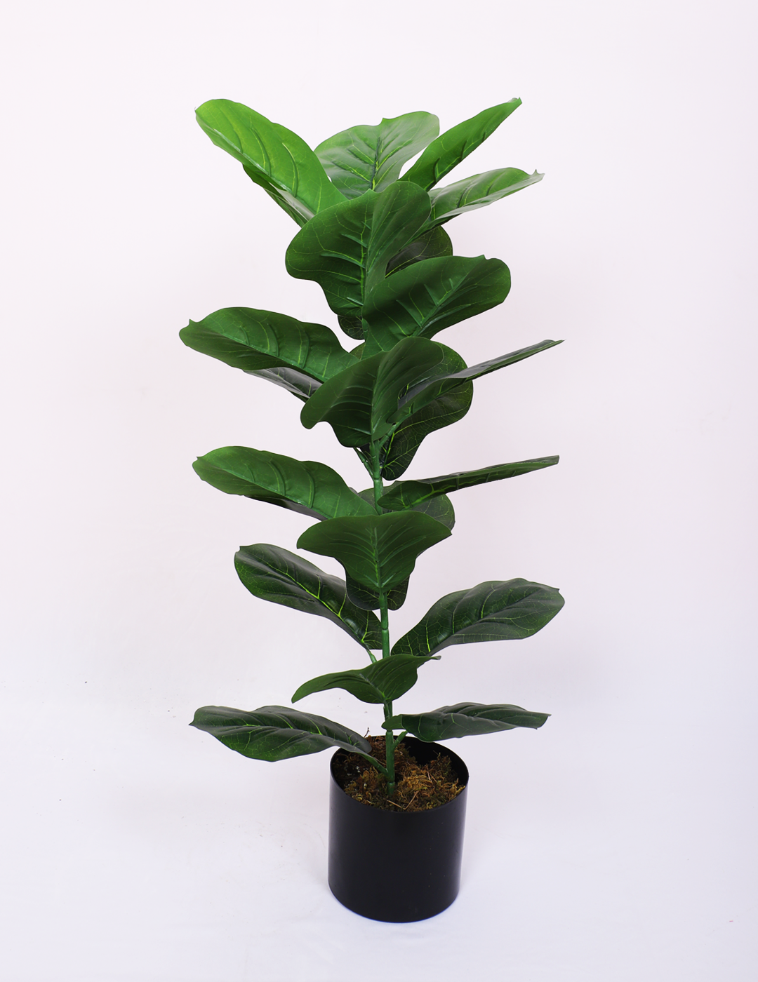 artificial fiddle leaf fig plant with pot 2.7 feet for home and office decor 