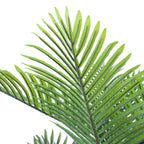 artificial luxe areca palm plant with black pot 5 feet for home and office decor for indoor and outdoor use