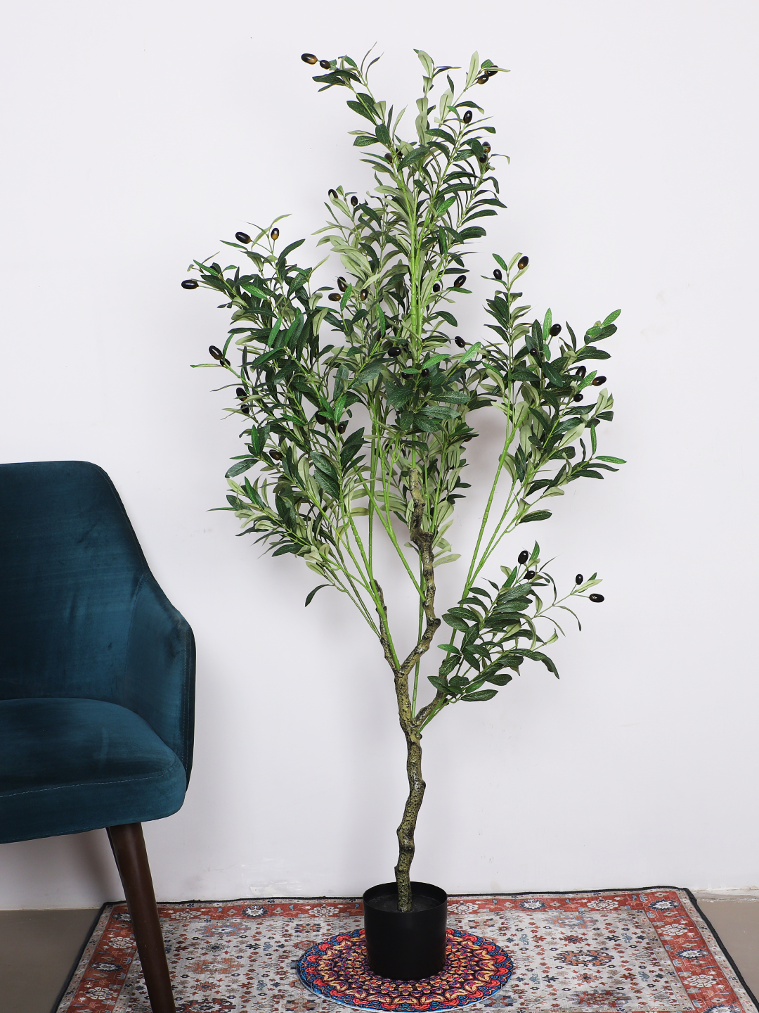 artificial olive plant with pot 5 feet for home and office decor 