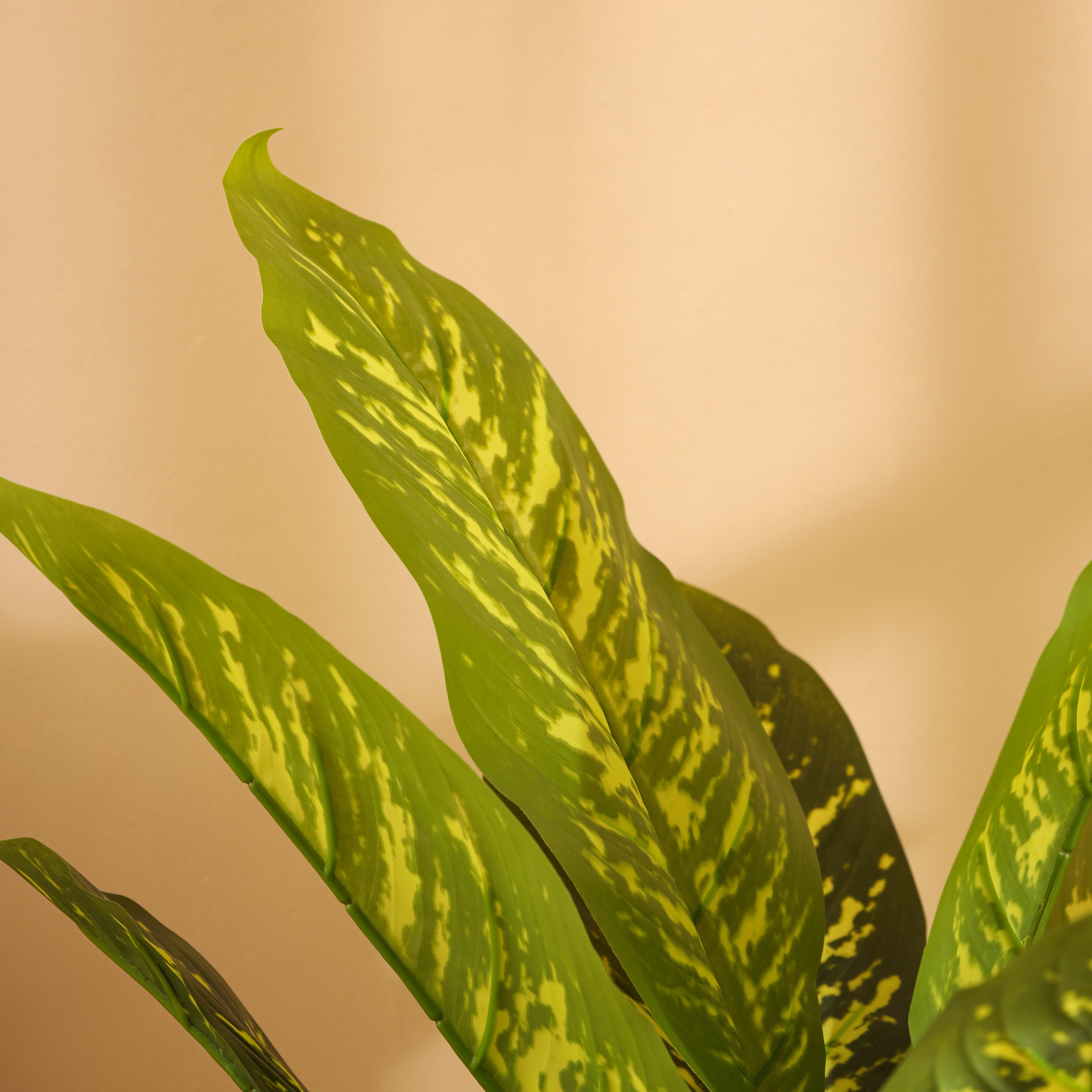 artificial premium dieffenbachia plant with pot 3 feet for home and office decor for indoor and outdoor use 