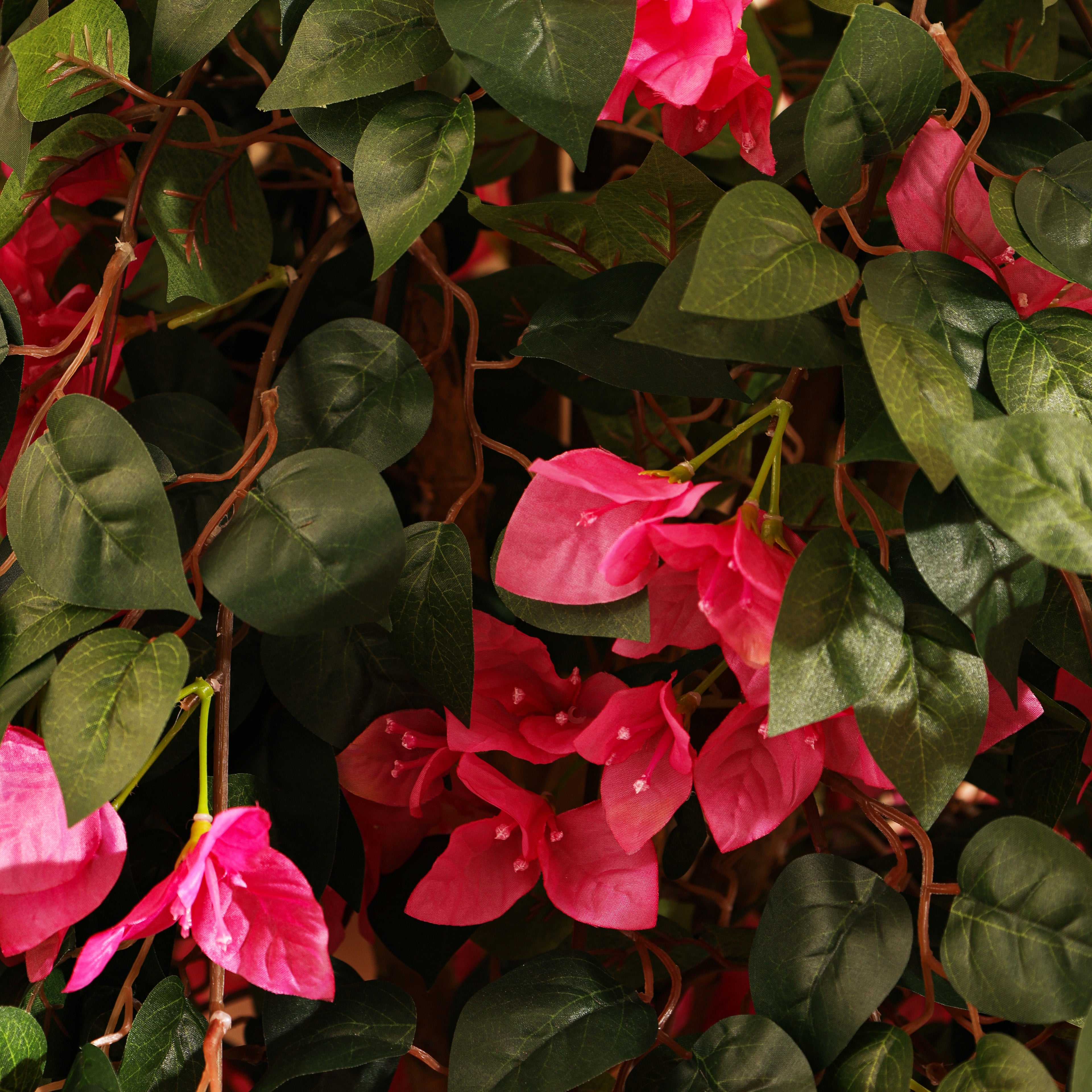 artificial premium pink bougainvillea flower plant with pot 4 feet for home and office decor for indoor and outdoor use 