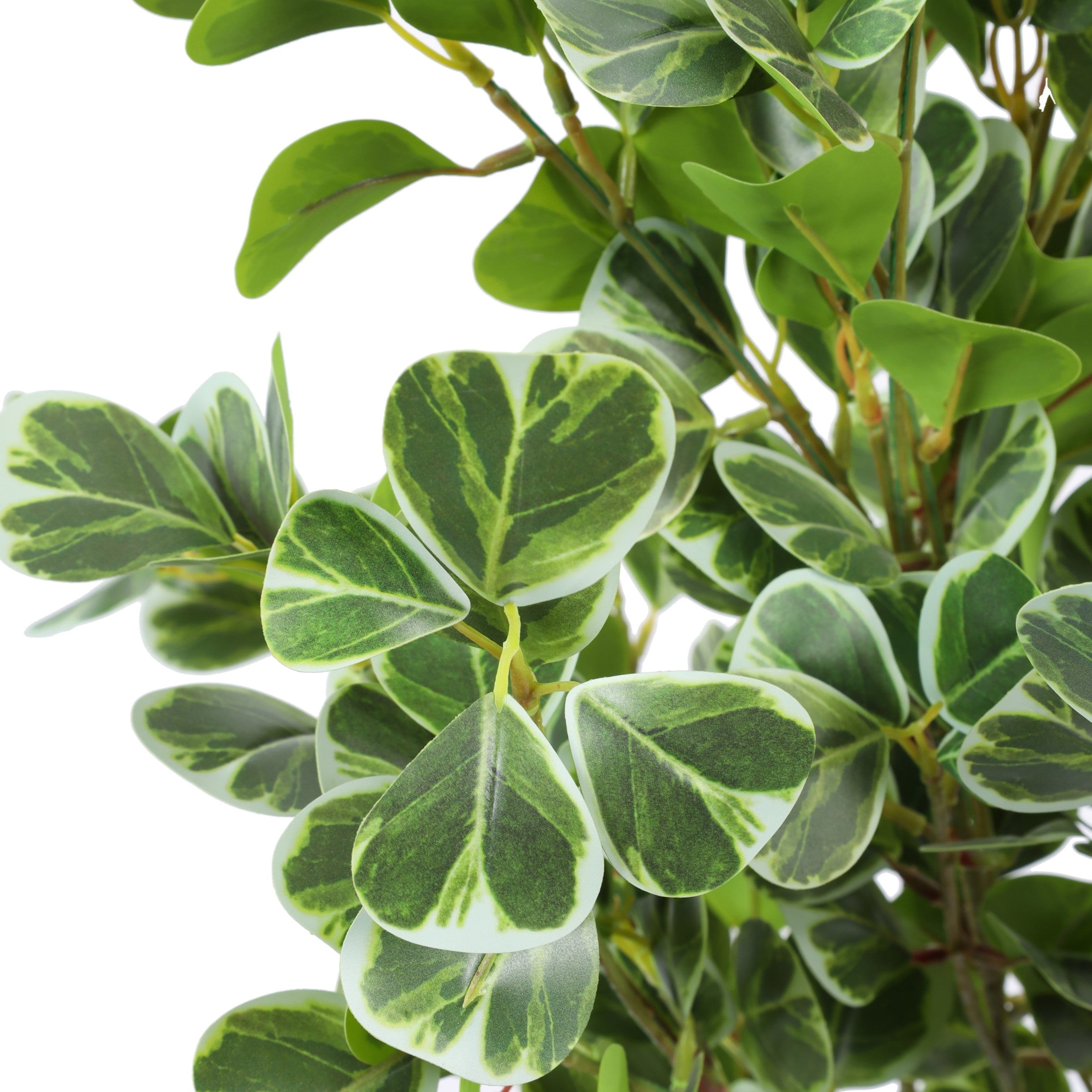 artificial premium schefflera plant with black pot 4 feet for home and office decor for indoor and outdoor use