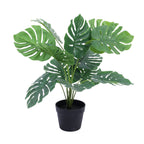 faux premium monstera plant with pot 2 feet for home and office decor for indoor and outdoor use