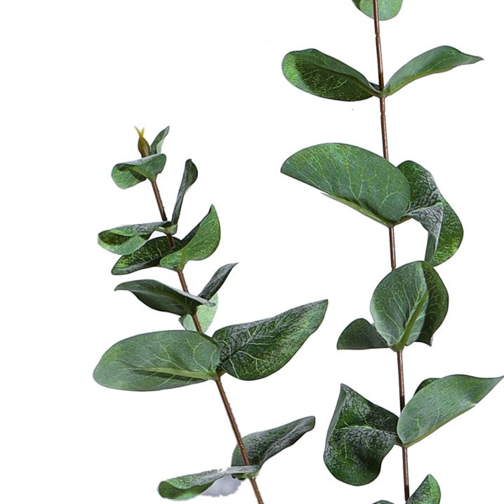 premium artificial eucalyptus sticks set of 3 sticks green color 2 feet for home and office decor for indoor and outdoor use 