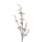 premium artificial japanese cherry blossom flower stick white color 4 feet for home and office decor for indoor and outdoor use 
