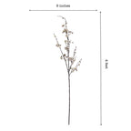 premium artificial japanese cherry blossom flower stick white color 4 feet for home and office decor for indoor and outdoor use 
