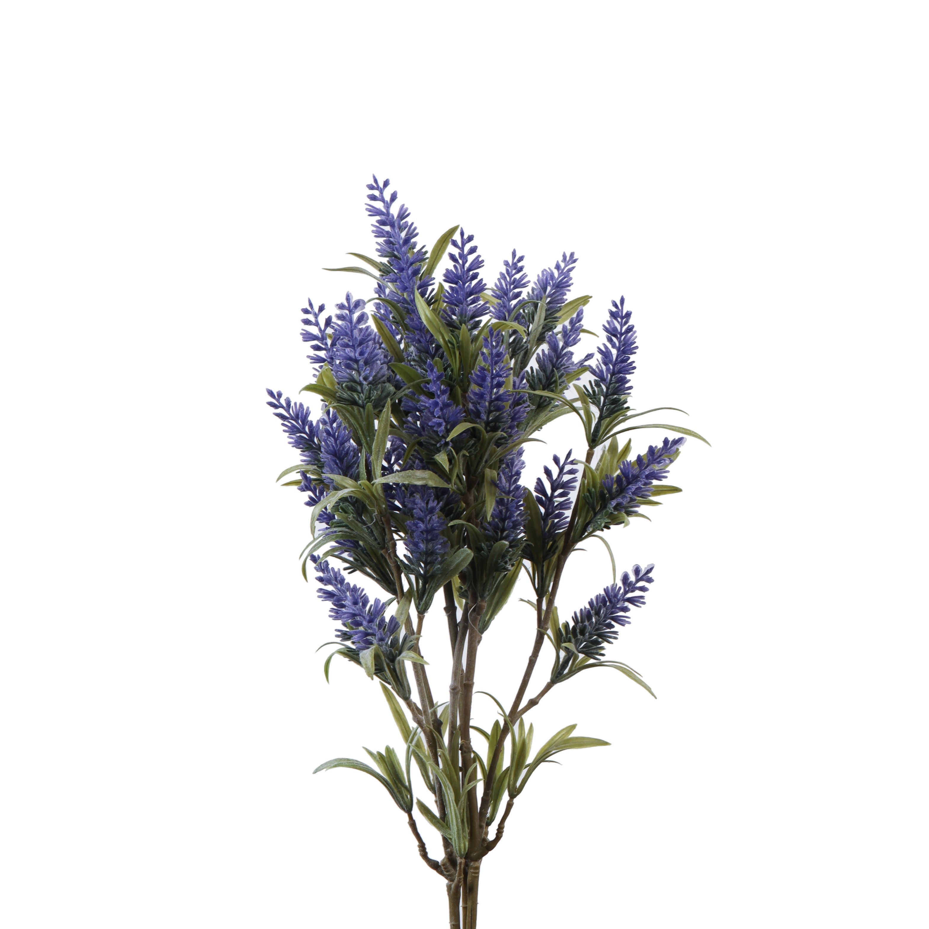 premium artificial lavender flower sticks set of 3 sticks lavender color 1.5 feet for home and office decor for indoor and outdoor use 